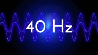 40 Hz clean sine wave BASS TEST TONE frequency [upl. by Suckram]