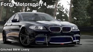 Forza Motorsport 4 World Tour  Glitched BMW Livery [upl. by Nel]