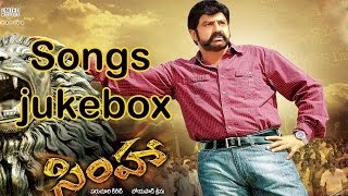 Simha Telugu Movie Full Songs  Jukebox  Bala KrishnaNayantaraNamithaSneha Ullal [upl. by Menell]