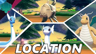 How to catch Dratini Dragonite and Relicanth in Pokémon Sword and Shield The Crown Tundra [upl. by Kauffmann]