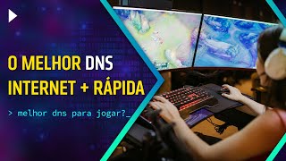 INTERNET MAIS RÃPIDA O DNS MAIS RÃPIDO DO MUNDO  PARA NAVEGAR OU JOGAR ONLINE [upl. by Rickart]