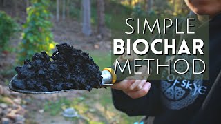 How to Make Activated Charcoal Biochar 🔥 to Feed Your Garden Using Waste from the Fireplace [upl. by Adianez]