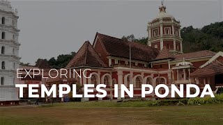 Exploring Temples in Ponda [upl. by Harriet]