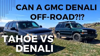 GMC Denali OffRoading  Chevy Tahoe VS GMC Denali OffRoad  Overlanding  SUBOVERLAND [upl. by Saree]