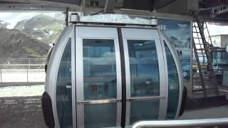 Short video to show how the cable car system works Schwarzsee Zermatt Switzerland [upl. by Jacenta]