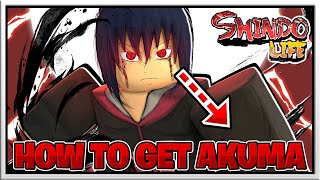 How To Get SHARINGAN or AKUMA In Shindo Life [upl. by Eudora]