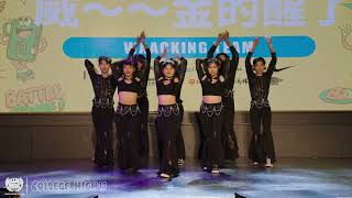 Waacking Team Battle Prelim02【醒吾科大／威～～金的醒了】｜231028 College High Vol19 世界大學街舞高峰會 Stage1 [upl. by Pubilis896]