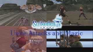 Suikoden IV  Unit Attack and Magic [upl. by Einrae547]