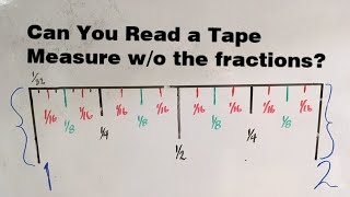 How to Read a Tape Measure Like a PRO [upl. by Enicul]