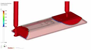 Moldex3D Foam Injection Molding  CoreBack Simulation [upl. by Cirdek]