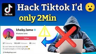 Tiktok Id hack Kaise kare How to hack Tiktok Id 2023  Part  2 Hack Tiktok Id [upl. by Enida]