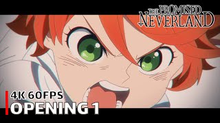 The Promised Neverland  Opening 1 【Touch Off】 4K 60FPS Creditless  CC [upl. by Nol97]