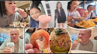 MOST RANDOM HANGOUT VLOG WHAT WE ATE  SASVlogs [upl. by Anaeirb]