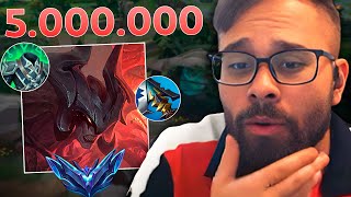 Analisei o AATROX COM A MAIOR MAESTRIA DO BRASIL 5 milhões 🔥😈 [upl. by Enamrej112]