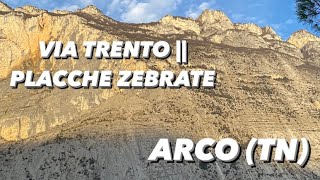 Via Trento  Placche zebrate  Climbing [upl. by Jimmy869]