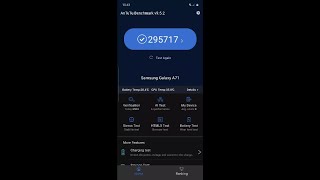 Samsung Galaxy A71  Antutu Benchmark v952  2023 [upl. by Genisia]