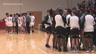 Kountze wins thriller over Woodville [upl. by Sirob813]