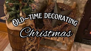 Oldtime Christmas fireplace decorating [upl. by Greiner]