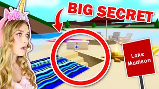 CREEPY SECRET About LAKE MADISON In Brookhaven Roblox [upl. by Benenson695]