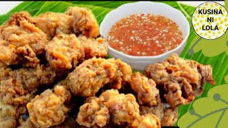 SUPER TENDER FRIED CHICKEN GIZZARDS  May Ulam Kana May Pulutan Kapa 😋 [upl. by Hurd]