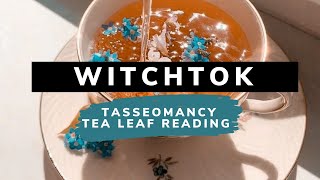 Witchtok  Tasseomancy  Tea Leaf Reading 1 [upl. by Swift791]