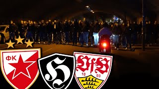 30 vs 50 zwischen Stuttgart und Belgrad Hools [upl. by Camp]