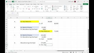 Managerial Accounting Chapter 3 Problems [upl. by Attenyt]