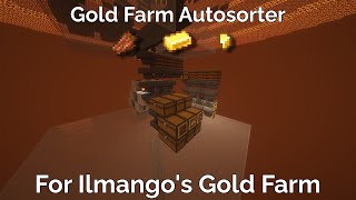 Ilmangos GoldXP farm Auto Sorter  116  119 Java Edition [upl. by Selfridge529]