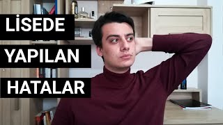 Lisede Yapılan Hatalar  LİSE ANILARI [upl. by Patterman]