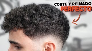 MEJOR CORTE y PEINADO para PELO RIZADO u ONDULADO [upl. by Lenahs]