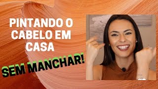 4 dicas caseiras para pintar o cabelo sem manchar [upl. by Marola]