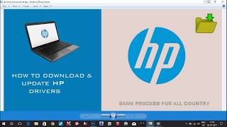 How to download and Install Hp wifi DriverBluetoothBiosGraphics etc in 2020 [upl. by Arbma722]