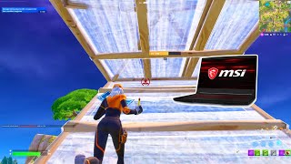 MSI GF63 Laptop in Fortnite Chapter 5… RTX 3050  i5 [upl. by Yenitirb]