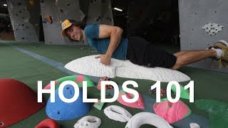 Holds 101  Climbing for beginners [upl. by Olnee]