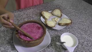 How to Make Borscht Recipe Traditional Ukrainian Beef Soup [upl. by Quinn]