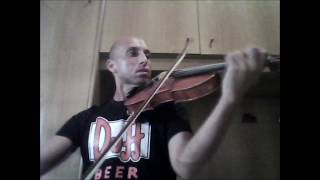 Back To The Future theme  Alan Silvestri violin cover [upl. by Luther1]