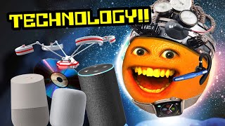 Annoying Orange  TECHNOLOGY Supercut [upl. by Delcina]