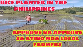 RICE PLANTER IN THE PHILIPPINES APPROVED NA APPROVED SA ATING MGA LOCAL FARMERS [upl. by Uird]