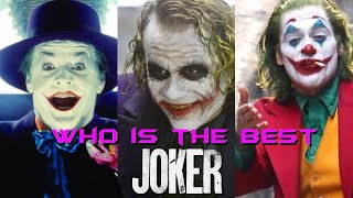 Who is the Best Joker Nicholson vs Ledger vs Phoenix [upl. by Andrel129]