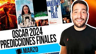 PREMIOS OSCARS 2024 🎬  PREDICCIONES FINALES … ¿Emma ó Lily [upl. by Anavas]