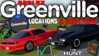 Greenville THE HUNT EVENT Update Locations amp Directions  Roblox [upl. by Deirdra]