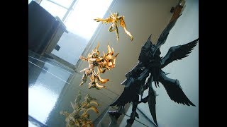 Saint Seiya stop motion  黃金魂 聖鬥士神話  聖鬥士星矢 定格動畫 [upl. by Esiuqram]