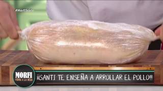 Receta ¡Pollo arrollado  Morfi [upl. by Wil]