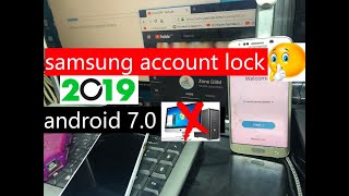 How to bypass samsung account lock  reactivation lock android 70 on s6  s6Edge Best and easy way [upl. by Eittah]