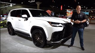 Is the 2023 Lexus LX 600 F Sport Urban Edition the BEST new performance SUV [upl. by Linders]