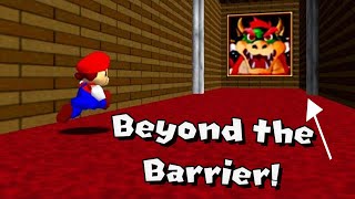 SM64 Mario Jumps the Trapdoor and goes Beyond the Barrier [upl. by Kiel496]