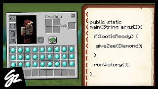 CODING IN MINECRAFT  DiamondFire Minecraft Server [upl. by Zephaniah]