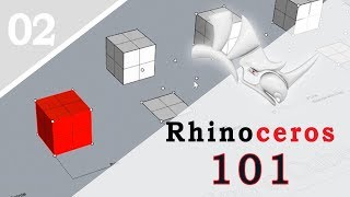 Rhino 101  Modeling Basics  Part 01 [upl. by Dachy878]