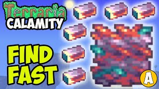 Terraria Calamity how to get ASTRAL ORE 2024  Terraria Calamity how get ASTRAL BAR [upl. by Orvas]