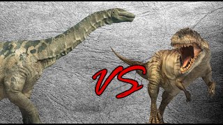 Argentinosaurus vs Giganotosaurus Duo  SPORE [upl. by Deeanne296]